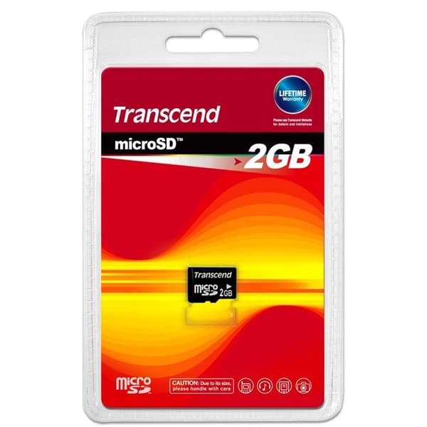 TRANSCEND MicroSD 2GB