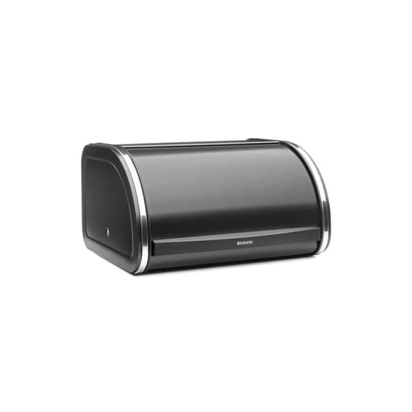 Brabantia Brödbox med glidlock, Medium - Matt Svart