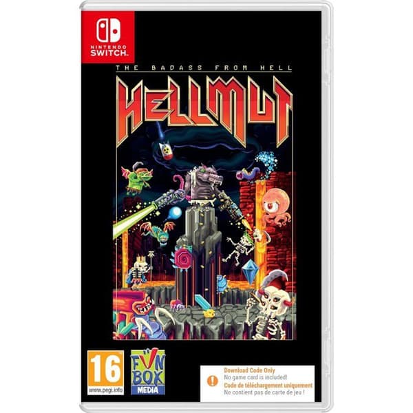 Videospel - FUNBOX MEDIA - Hellmut: The Badass from Hell - Nintendo Switch - Nedladdningskod - PEGI 16+