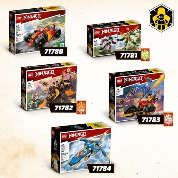 LEGO® NINJAGO 71783 Kais robotmotorcykel – Evolution, Ninja Legetøj, Robotfigur