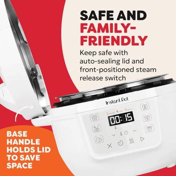 Instant Pot Classic Mini 3,8 L Vit Havssalt Multikokare