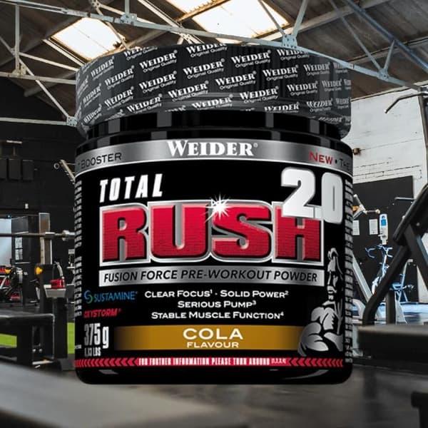 Pre-workout Weider - Total Rush 2.0 - Cola 375g