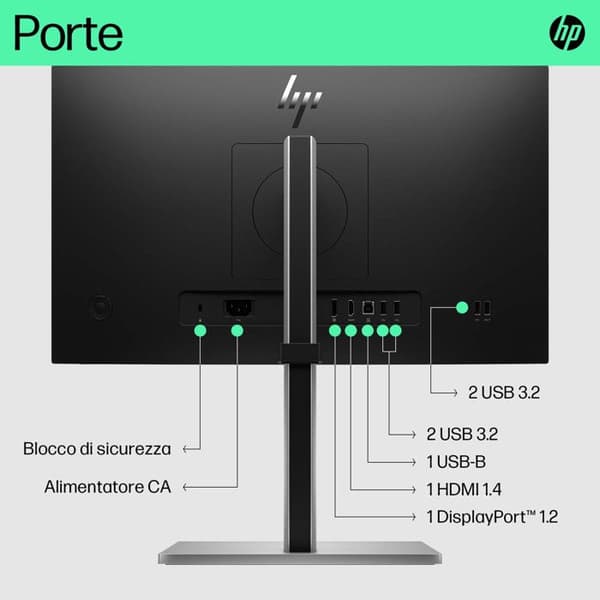 HP E22 G5 Full HD 21,5" LED-skærm