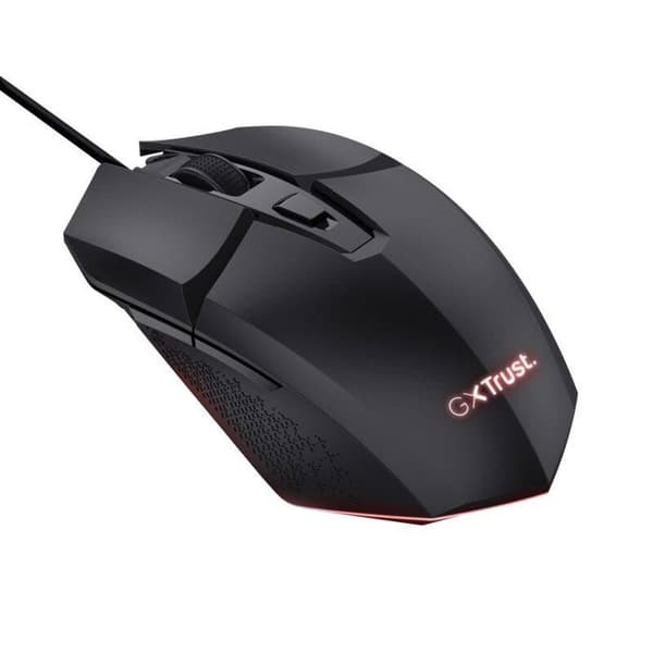 Gamer Kablemus - TRUST - GXT 109 Felox - 6 Programmerbare Knapper - 6400 DPI - LED Lys