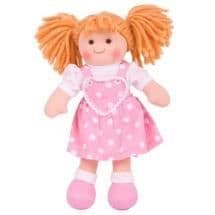 Trasdocka - Ruby - 25 cm - Rosa - Barn - Tjej