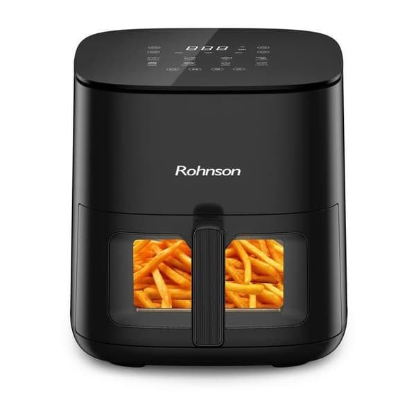 Luftfriture - ROHNSON - R-2856 - 7 l - 1800 W - Timer - Sort