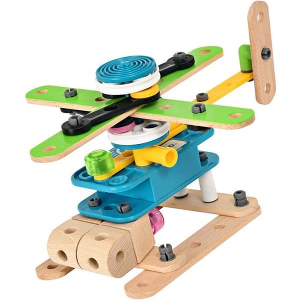 Builder and Engine Box 121 stykker - BRIO - 34591 - Byggespil