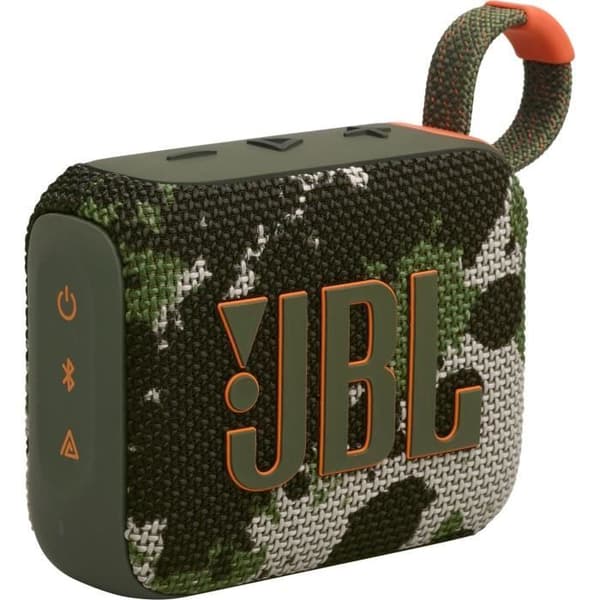 Bärbar Bluetooth-högtalare - JBL GO 4 - Bluetooth 5.3 - Squad
