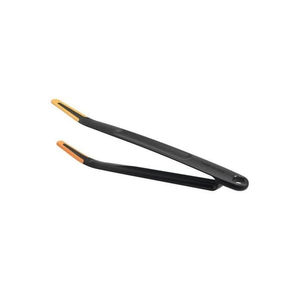 Fiskars multifunktionelle silikone tang, Længde: 29 cm, Plastik/Silikone, Functional Form, Sort/Orange, - 1027303