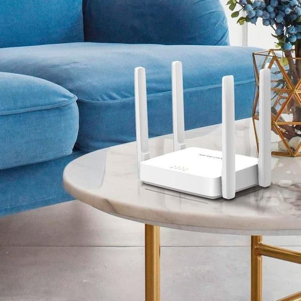 Router Wifi Mercusys Ac10 Dual Band 4 Antenner 5 Dbi