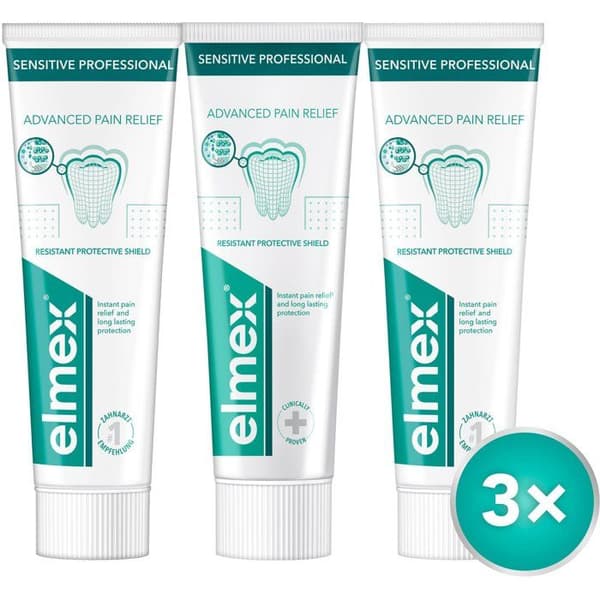 ELMEX Sensitive Professional 3 × 75 ml