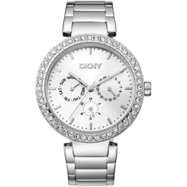 Damklocka DKNY DK1L044M0035 silver mode som present.