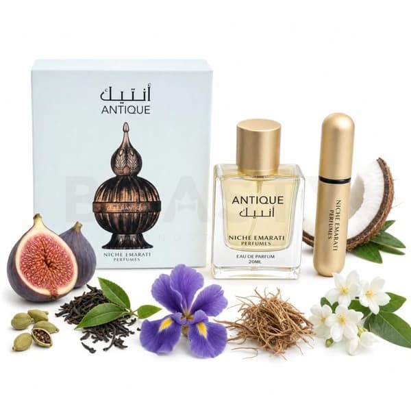 Niche Emarati Antique eau de parfum unisex + atomizer 20 ml