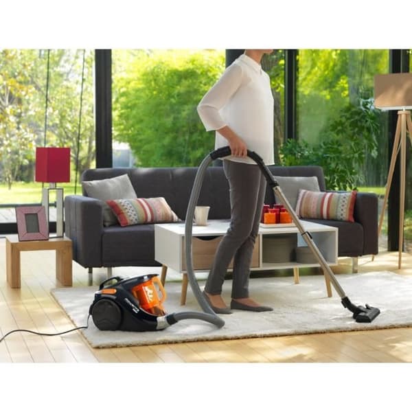 Støvsuger uden pose - ROWENTA - RO3753EA - Compact Power Cyclonic - Sort - 2 Liter