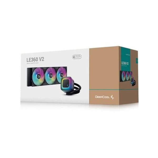 Refrigerator til CPU DeepCool LE360 V2 RGB 3x120mm Aluminium PWM ARGB Multisocket