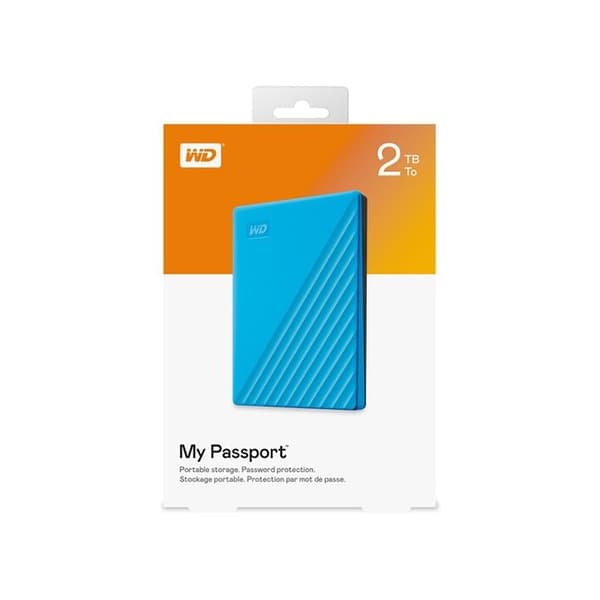 Wd My Passport™ 2TB ekstern harddisk