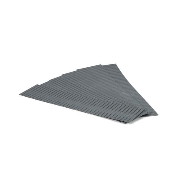 Lådans separator - COMPACTOR - Gratis - 6 plattor - Polystyren - 44xH10 cm - Grå