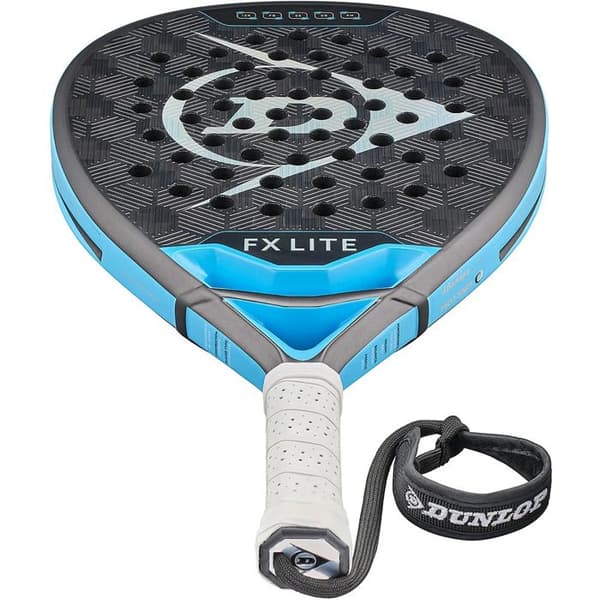 Padelbat - DUNLOP - FX Lite - Carbon 12K - Soft EVA - SpinBoost