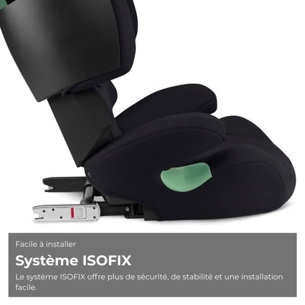 Auto stol Cbx by Cybex Solution X i-Fix 3 til 12 år - 15 til 50 kg - 100 til 150 cm - Sort