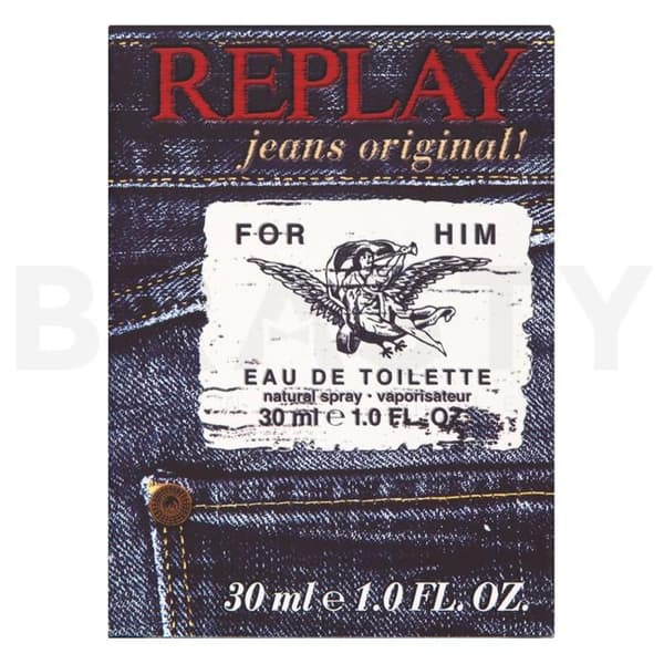 Replay Jeans Original! til Ham eau de toilette mand 30 ml