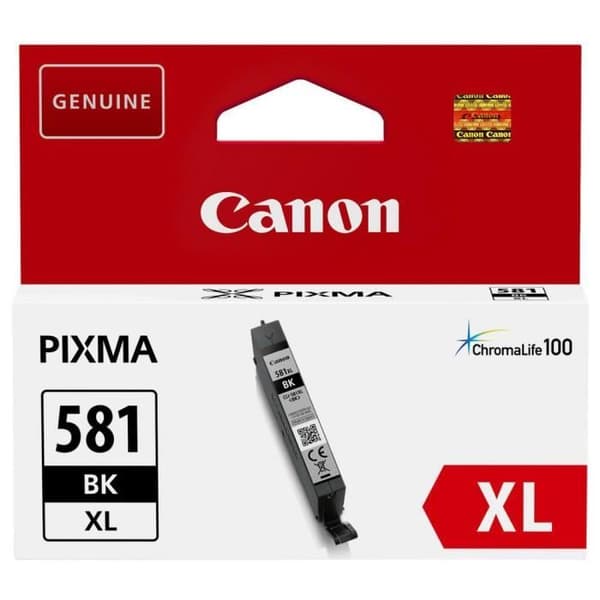 CANON CLI-581BK XL højtydende sort blækpatron (CLI581XL)