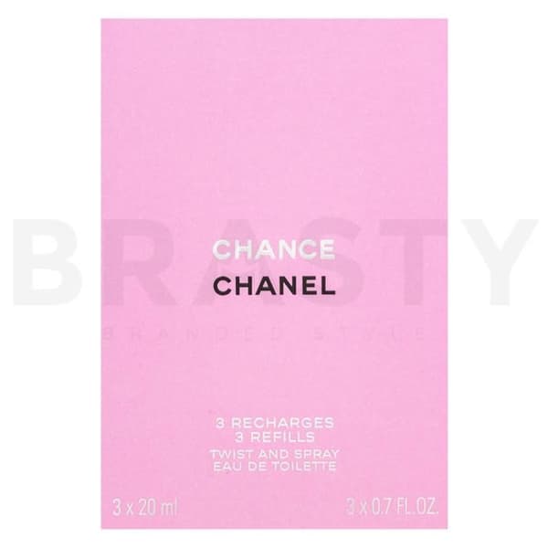 Chanel Chance - Eau de toilette til kvinder 3 x 20 ml