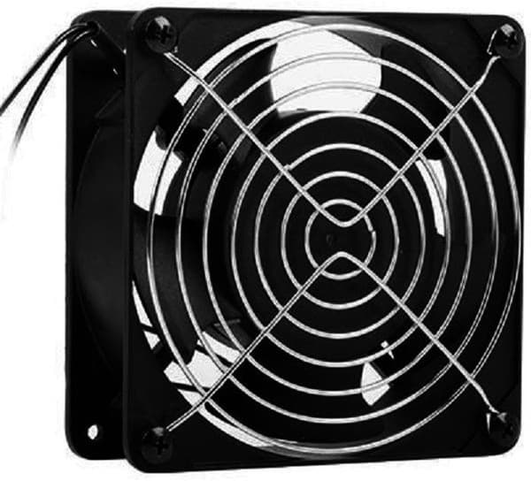 Ventilator - Lanberg - AK-1501-B - 230V - 48,30cm - Sort