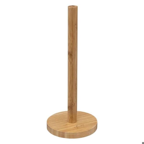 Bambus køkkenrulleholder