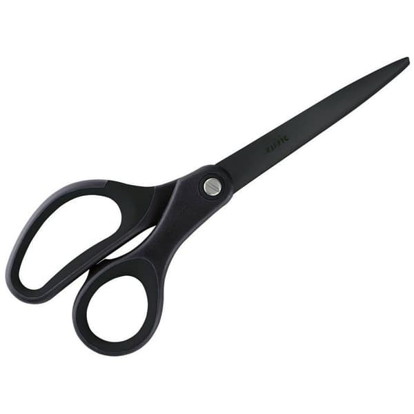 Kontor saks - LEITZ - 205 mm - Non-stick - Ergonomisk - Sort