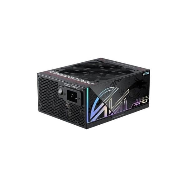 MSI MPG Ai1300TS PCIE5 1300W Strömförsörjning 80 PLUS Titanium modulär