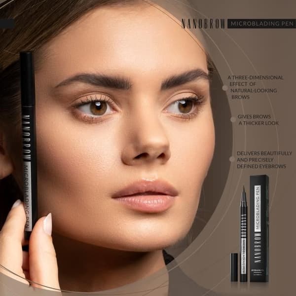 Brynneblyant - Nanobrow - Espresso - Microblading-effekt - Densificerer - Optimal præcision
