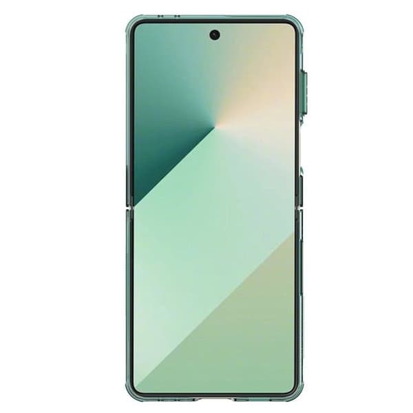 Cover til Galaxy Z Flip7 5G - TPU+PC, Sort