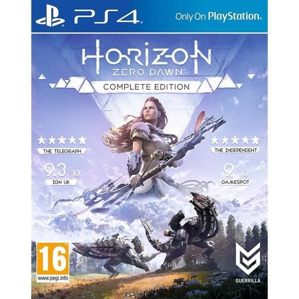 Playstation 4-spil - HORIZON ZERO DAWN COMPLETE EDITION - BUNDLE COPY