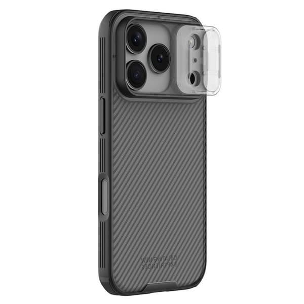 Cover til iPhone 17 Pro Max - TPU+PC, Sort