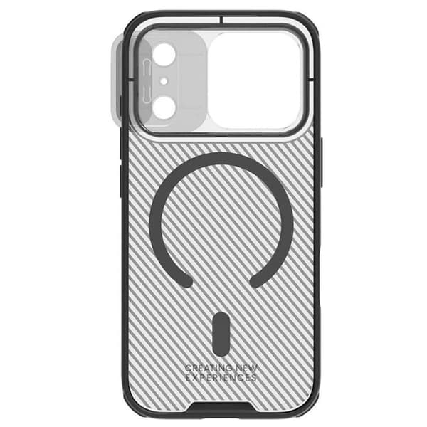 Cover til iPhone 17 Pro - TPU+PC, Sort Cover