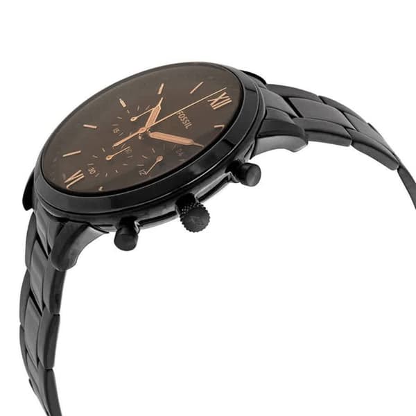 Ur - Fossil - FS5525 - Kronograf - Sort - Rustfrit stål - 5 ATM vandtæthed