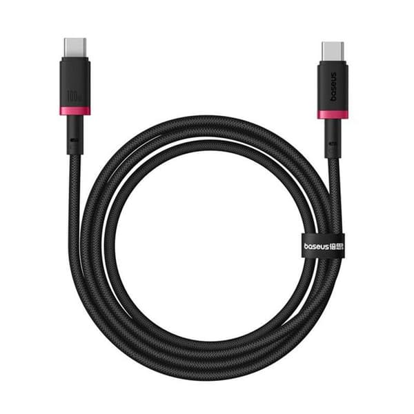 Data kabel - BASEUS - Dura (P1037780803U01-01) - USB-C til USB-C - 100 W PD - 1 m