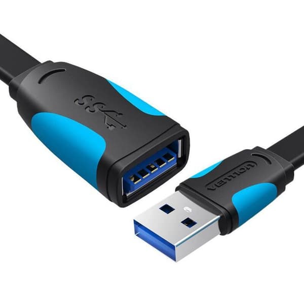 Netværksadapterkabel - VENTION - VAS-A13-B200 - USB 3.0 - 2 m - Sort