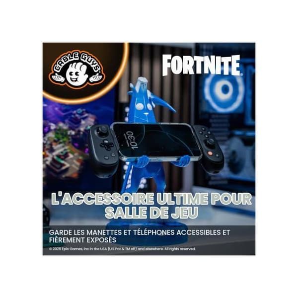 Support til controller - CABLEGUYS - Polar Peely XL - Fortnite - Gul - Kompatibel med PS5/Xbox