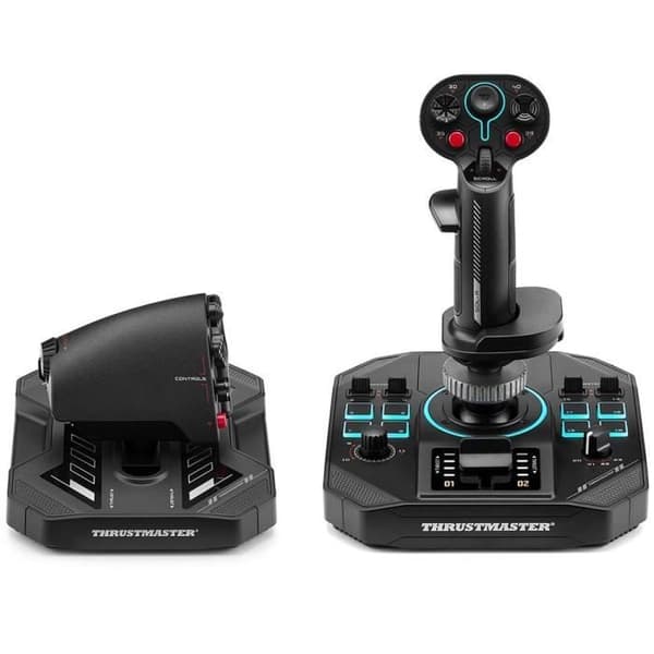 Joystick og gasregulator - THRUSTMASTER - Sol-R 4 HOTAS - HEART teknologi