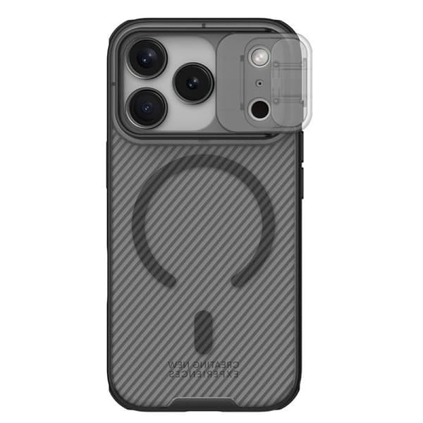 Cover til iPhone 17 Pro - TPU+PC, Sort Cover