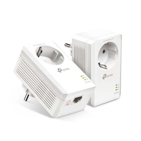 CPL - TP-Link - AV1000 - 1000Mbps - Paket med 2 - Svart