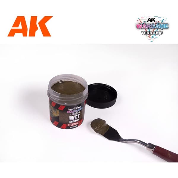 Målning - Textur AK Interactive Battle Grounds Blöt Mark
