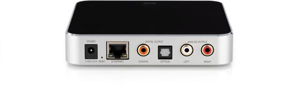 Lydinterface - EVE - Afspilning - AirPlay-diffusion - DAC 112 dB - RCA/optisk/coaxial forbindelser - Wi-Fi/Ethernet netværk