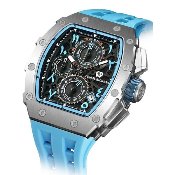 Tsar Bomba TB8204QA-05 Herreur Elemental Chronograph 44 mm 5 ATM