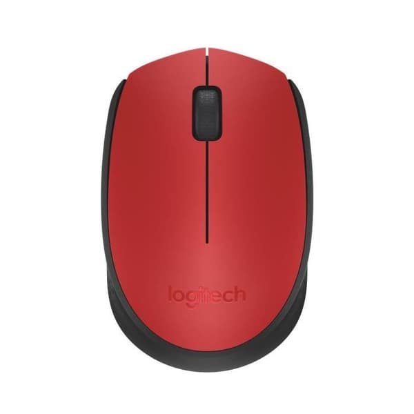 Mus - Trådløs - Logitech - M171 - Rød - Ambidextrøs