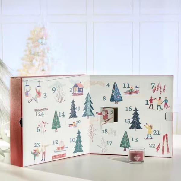 Kalender Adventsbog lys - Yankee Candle