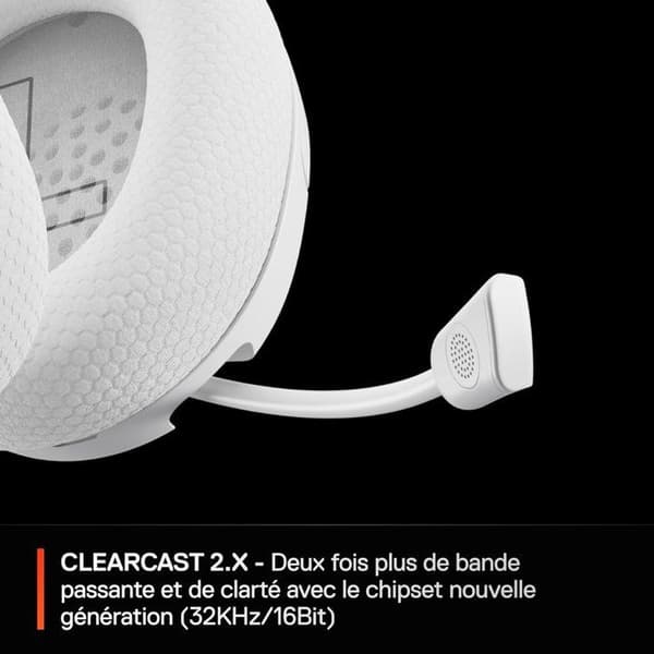 Trådlöst spelheadset - STEELSERIES - Arctis Nova 5X - Vit