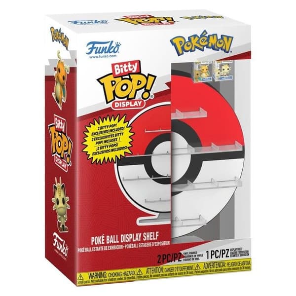 Funko - Pokémon - Figurer Bitty POP! Display Poké Ball