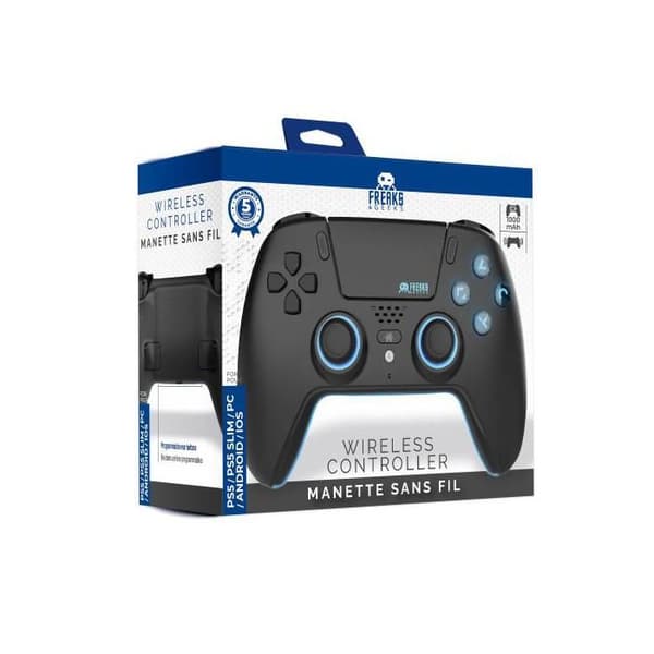 Spelkontroll - TRADE INVADERS - PS5 LED - Bluetooth - Dynamisk LED-belysning - Batteri 1000 mAh